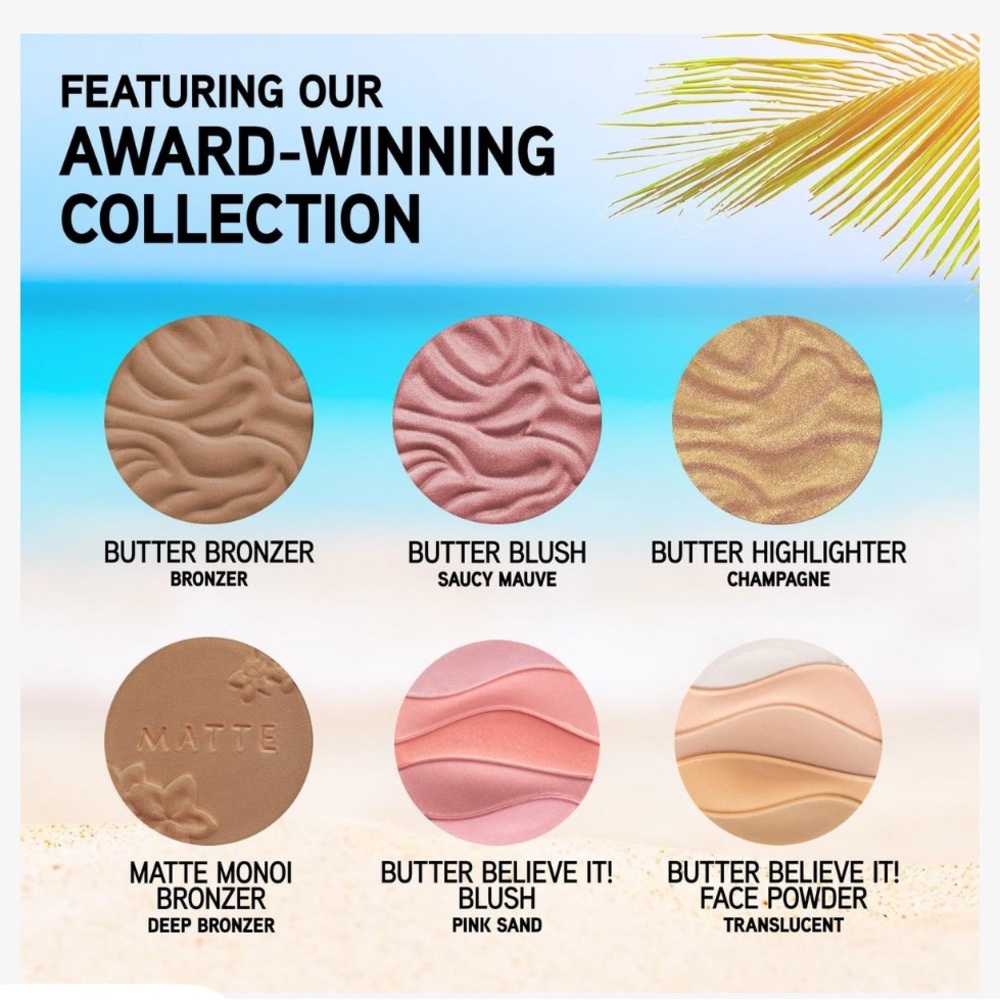 NWT Physicians Formula Butter Dream Team Palette with Tropical Hues - Picture 8 of 8